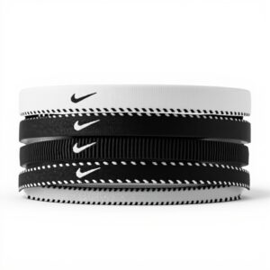 Nike Flex Classic Headbands 6-Pack Lightweight Nylon Unisex
