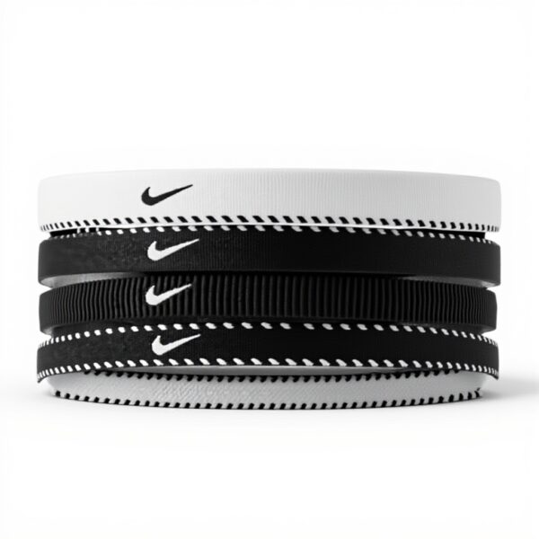 Nike Flex Classic Headbands 6-Pack Lightweight Nylon Unisex