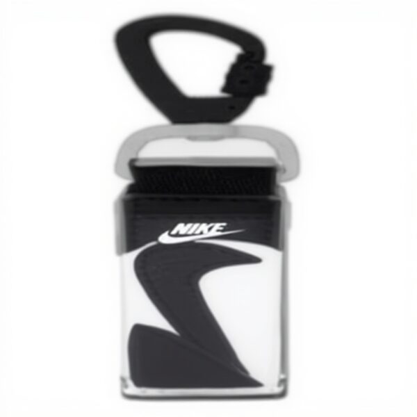 Nike Key Holder Key Fob Black White Mens Accessory