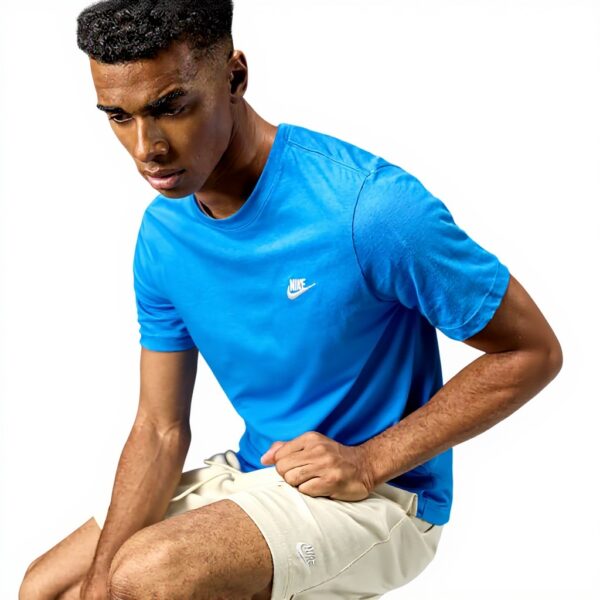 Nike Mens Sportswear Club T-Shirt Cotton Comfort Fit