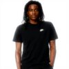 Nike Mens Sportswear Club T-Shirt Cotton Comfort Fit
