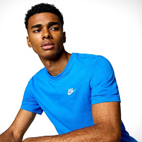 Nike Mens Sportswear Club T-Shirt Cotton Comfort Fit