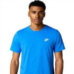 Nike Mens Sportswear Club T-Shirt Cotton Comfort Fit