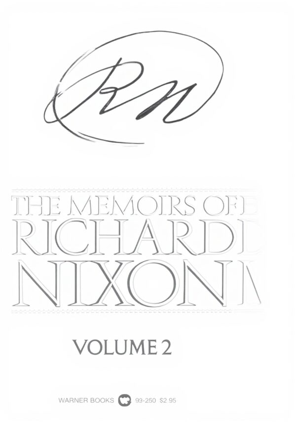 Memoirs of Richard Nixon Paperback 1979 English Edition